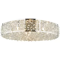   DAR LIGHTING KOT6450 KOTARO Glamour Mennyezeti Lámpa Rozsdamentes Acél G9 IP20