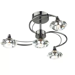 Dar Lighting LUTHER LUT0467 Plafonlámpa 4x40W/G9