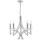 DAR LIGHTING LYO0550 LYON Kristály Csillár Csiszolt króm E14 IP20