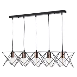 Dar Lighting MIDI MID0522 Függőlámpa 5x40W/E27