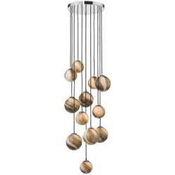 Dar Lighting MIKARA MIK1250 Függőlámpa 12x5W/G9