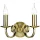 Dar Lighting MURRAY MUR0975 Fali lámpa 2x40W/E14