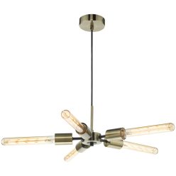 Dar Lighting ONIKA ONI0575 Függőlámpa 5x60W/E27