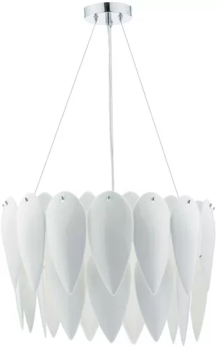 DAR LIGHTING PHI032 PHILLIPA Modern Led Függesztett Lámpa Fehér, Króm E27 IP20