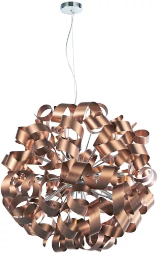 DAR LIGHTING RAW1264 RAWLEY Glamour Függesztett Lámpa Eloxált Alumínium, Csiszolt Króm G9 IP20