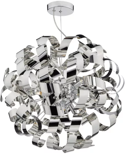 DAR LIGHTING RAW1355 RAWLEY Glamour Függesztett Lámpa Csiszolt Króm G9 IP20