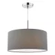 DAR LIGHTING RON1039 RONDA Ernyős Függesztett Lámpa Szürke E27 IP20