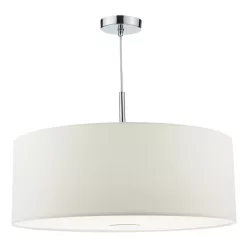   DAR LIGHTING RON172 RONDA Ernyős Függesztett Lámpa Fehér E27 IP20