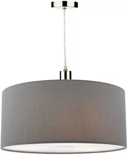 DAR LIGHTING RON6539 RONDA Ernyős Függesztett Lámpa SzürkeIP20