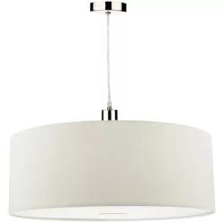   DAR LIGHTING RON862 RONDA Ernyős Függesztett Lámpa FehérIP20