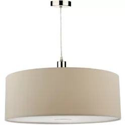   DAR LIGHTING RON8629 RONDA Ernyős Függesztett Lámpa TaupeIP20