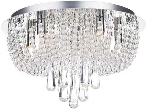 DAR LIGHTING SAI5450 SELINA Kristály Mennyezeti Lámpa Csiszolt Króm G9 IP20