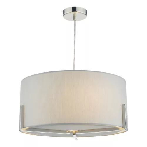 DAR LIGHTING SAN0339 SANTINO Ernyős Függesztett Lámpa Szürke E27 IP20