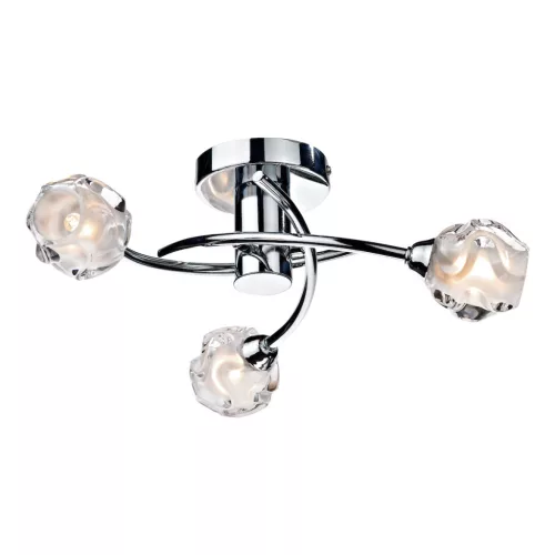 DAR LIGHTING SEA5350 SEATTLE Mennyezeti Csillár Csiszolt Króm G9 IP20