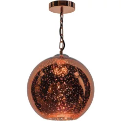   DAR LIGHTING SPE0164 SPECKLE Glamour Függesztett Lámpa Réz E27 IP20