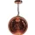DAR LIGHTING SPE0164 SPECKLE Glamour Függesztett Lámpa Réz E27 IP20
