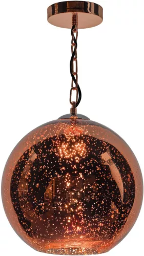 DAR LIGHTING SPE0164 SPECKLE Glamour Függesztett Lámpa Réz E27 IP20