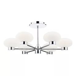   DAR LIGHTING SYS0650 SYSTE Mennyezeti Csillár Csiszolt Króm G9 IP20