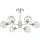 DAR LIGHTING TYK6450 TYKA Mennyezeti Csillár Csiszolt Króm, Átlátszó G9 IP20