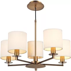 DAR LIGHTING TYL0563 TYLER Modern Csillár Barna E14 IP20