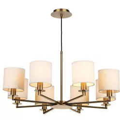 DAR LIGHTING TYL0863 TYLER Modern Csillár Barna E14 IP20