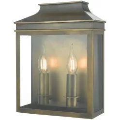   DAR LIGHTING VAP5045 VAPOUR Klasszikus Kültéri Fali Lámpa Átlátszó E14 IP44