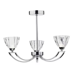   DAR LIGHTING VIT0350 VITO Glamour Csillár Csiszolt króm G9 IP20
