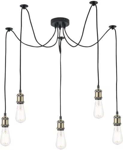 DAR LIGHTING WAC0575 WACO Vintage Függesztett Lámpa E27 IP20