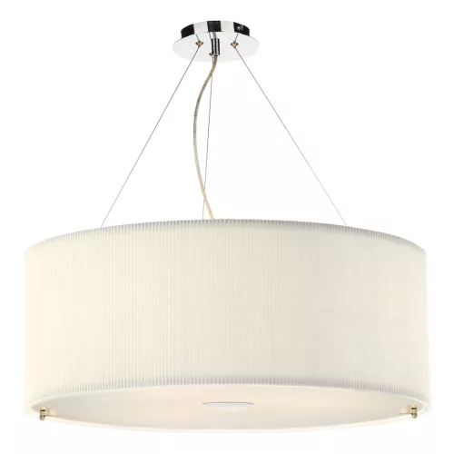 DAR LIGHTING ZAR0633 ZARAGOZA Ernyős Függesztett Lámpa Tejszínes E27 IP20