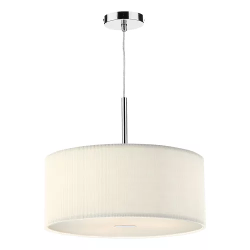 DAR LIGHTING ZAR1733 ZARAGOZA Ernyős Függesztett Lámpa Tejszínes E27 IP20