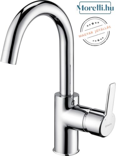 DEANTE-BQA-024M ARNIKA Chrome-colored Washbasin Faucet Single-lever, mixer Rotatable Spout