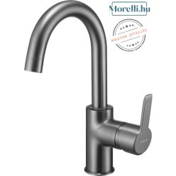   DEANTE-BQA-D24M ARNIKA Titanium Color Washbasin Faucet Single Lever Mixer Rotatable Spout
