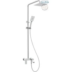   DEANTE-NAC-01AM ALPINIA Chrome Color Rainfall Shower Head Single Lever, Mixer Collapsible Spout