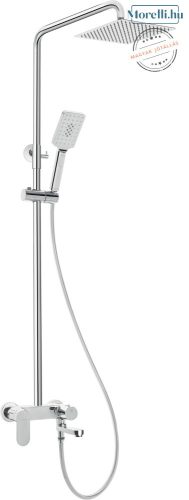 DEANTE-NAC-01AM ALPINIA Chrome Color Rainfall Shower Head Single Lever, Mixer Collapsible Spout