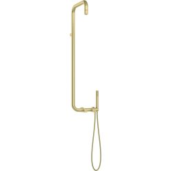   DEANTE-NQS-R4XM SILIA Brushed Gold Colored Rain Shower Head Mixer Spout