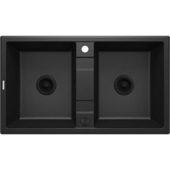 DEANTE-ZQE-G203 ERIDAN Graphite Metal Color Sink