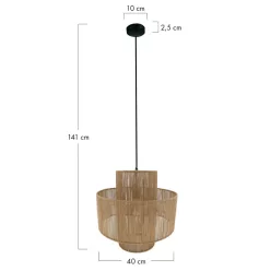 Dijk JUTE 104665 Függőlámpa 1x40W/E27 IP20