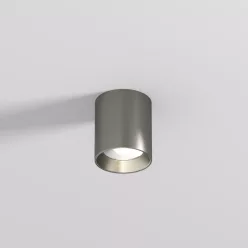   DK/EU-2610-DN Surface mounted ceiling downlight SHINE TUBE series, D70*H80, LED, IP20, 3000К, 10W, RA≥90, dark nickel color, aluminum — DK/EU-2610-DN