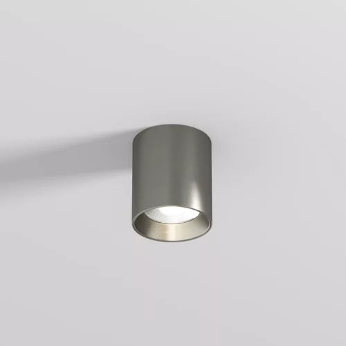 DK/EU-2610-DN Surface mounted ceiling downlight SHINE TUBE series, D70*H80, LED, IP20, 3000К, 10W, RA≥90, dark nickel color, aluminum — DK/EU-2610-DN