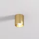 DK/EU-2610-SB Surface mounted ceiling downlight SHINE TUBE series, D70*H80, LED, IP20, 3000К, 10W, RA≥90, satin brass color, aluminum — DK/EU-2610-SB