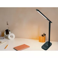   LED lámpa JENY 8W dimmelhető, időzítő,vezeték nélküli töltés, USB - DL4305/B