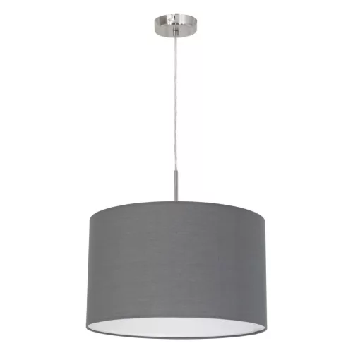 EGLO 31573 PASTERI Ernyős Függesztett Lámpa Fehér, Szürke E27 IP20
