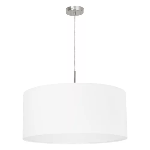 EGLO 31575 PASTERI Ernyős Függesztett Lámpa Fehér, Nikkel E27 IP20