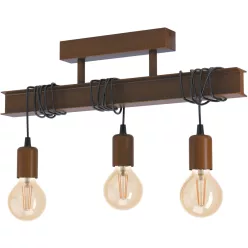   EGLO 43522 TOWNSHEND Vintage Mennyezeti Lámpák Antik Bronz E27 IP20