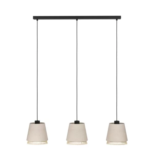 EGLO 43976 TABLEY Modern Led Függesztett Lámpa Bézs, Barna, Fekete E27 IP20
