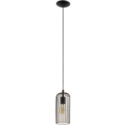   EGLO 49644 ROCCAMENA Egyágú Függesztett Lámpa Fém E27 IP20