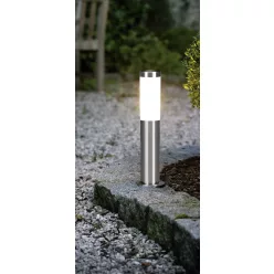   EGLO 83279 HELSINKI Modern Kültéri Állólámpa Fehér, Nikkel E27 IP44