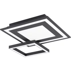   EGLO 900025 SAVATARILA-Z Modern LED Mennyezeti Lámpa Fehér, Fekete LED IP20