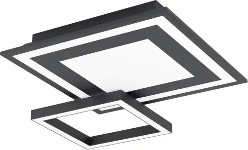 EGLO 900025 SAVATARILA-Z Modern LED Mennyezeti Lámpa Fehér, Fekete LED IP20