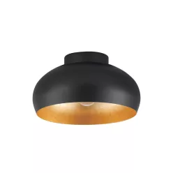   EGLO 900554 MOGANO 2 Loft Mennyezeti Lámpa Fekete, Arany E27 IP20